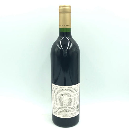グレイス キュヴェ 三澤 ルージュ 2017 750ml 13% GRACE CUVEE MISAWA ROUGE 日本ワイン【O4】