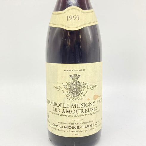 ダニエル モワンヌ ユドロ シャンボール ミュジニー レ ザムルーズ 1991 750ml 13.5% Daniel MOINE HUDELOT Chambolle Musigny 【G】
