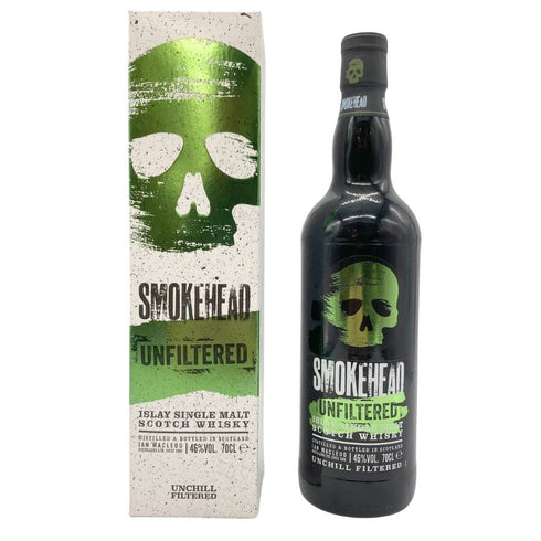 スモークヘッド アンフィルタード イアン マクロード アイラ シングルモルト 700ml 46% Smokehead Unfiltered Islay Single Malt 【L】