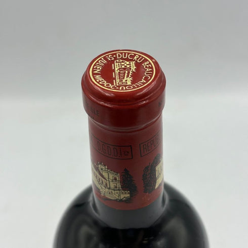 シャトー デュクリュ ボーカイユ サンジュリアン 2000 750ml 13% CHATEAU DUCRU-BEAUCAILLOU SAINT-JULIEN 【I】
