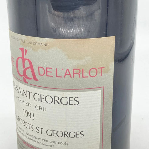 ドメーヌ ド ラルロ ニュイ サン ジョルジュ クロデフォレ 1993 750ml 13% DOMAINE DE LARLOT ブルゴーニュワイン【I2】