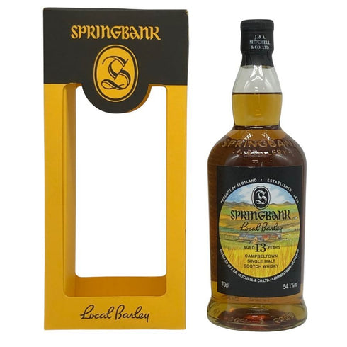 スプリングバンク ローカルバーレイ 13年 2023 700ml 54.1% SPRINGBANK LOCAL BARLEY スコッチウイスキー【G4】
