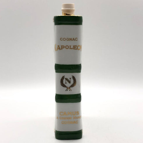 カミュ ナポレオン ブック 陶器ボトル 白緑 700ml 40% CAMUS コニャック【A3】