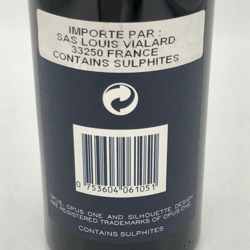 オーパスワン 2005 375ml 14% OPUS ONE カリフォルニアワイン【A4】