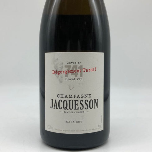 ジャクソン キュヴェ エクストラ ブリュット 741 デゴルジュマン タルディフ 750ml 12.5% Jacquesson シャンパン【X1】