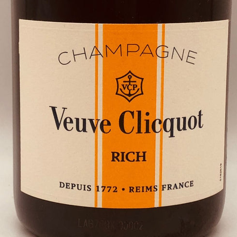 ヴーヴ クリコ リッチ オン アイス 750ml 12% Veuve Clicquot Rich シャンパン【N2】