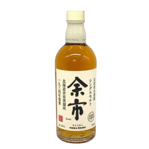 東京都限定◆ニッカ シングルモルト 余市 石炭直火蒸溜 ウイスキー 500ml 43% NIKKA YOICHI 【J1】