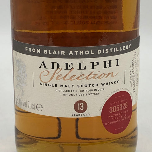 アデルフィ ブレアソール 13年 56.6% 700ml Adelphi Blair Athol スコッチウイスキー【Q2】
