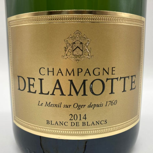 ドゥラモット ブリュット ブラン ド ブラン ミレジメ 2014 750ml 12% DELAMOTTE シャンパン【G4】