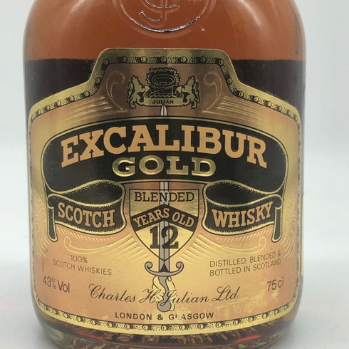 エクスカリバー ゴールド 12年 750ml 43% EXCALIBUR GOLD スコッチウイスキー【J1】