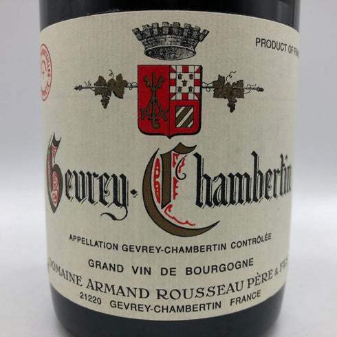 アルマンルソー ジュヴレ ペール エ フィス シャンベルタン 2012 750ml 13% Armand Rousseau Gevrey Chambertin ブルゴーニュワイン【AFA15】