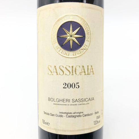 サッシカイア 2005 750ml 13.5% SASSICAIA イタリアワイン【P1】
