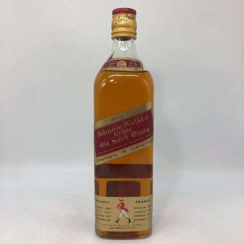 ジョニー ウォーカー レッドラベル 赤金キャップ 750ml 43% Johnnie Walker RED LABEL スコッチウイスキー【I1】