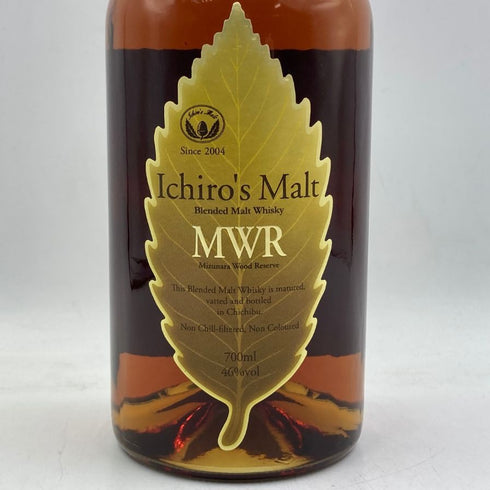東京都限定◆ベンチャーウイスキー イチローズモルト MWR ミズナラウッドリザーブ 700ml 46% Ichiro's Molt 【J4】