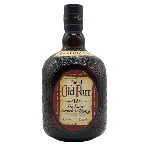 グランド オールド パー 12年 デ ラックス 1000ml 43% Grand Old Parr De Luxe スコッチウイスキー【A】