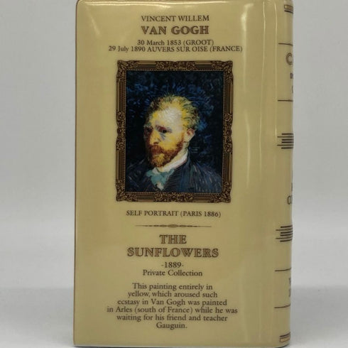 カミュ ブック ゴッホ ヒマワリ 陶器 700ml 40% CAMUS Vincent van GOGH コニャック1172g【Z1】