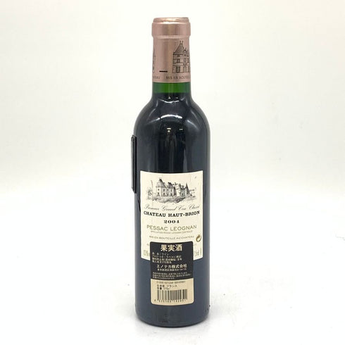 シャトー オー ブリオン 2004 375ml 13% CHATEAU-HAUT BRION ボルドーワイン【F】
