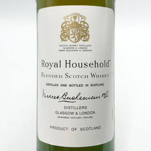 ロイヤル ハウスホールド ブレンデッド スコッチ ウイスキー 750ml 43% ROYAL HOUSEHOLD BLENDED SCOTCH WHISKY スコッチウイスキー【V4】