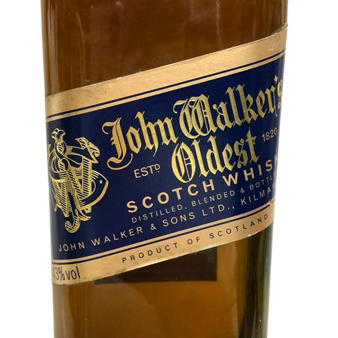 ジョニーウォーカー オールデスト ブルーラベル 15 to 60 years 750ml 43% Johnnie Walker oldest スコッチウイスキー【H3】