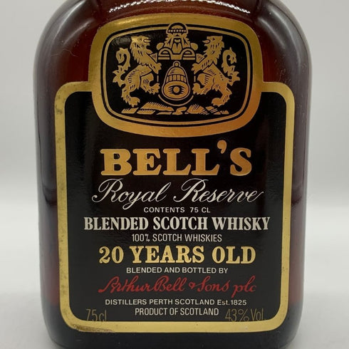ベルズ ロイヤルリザーブ 20年 750ml 43% ウイスキー特級 BELL'S Royal Reserve スコッチウイスキー【M0】