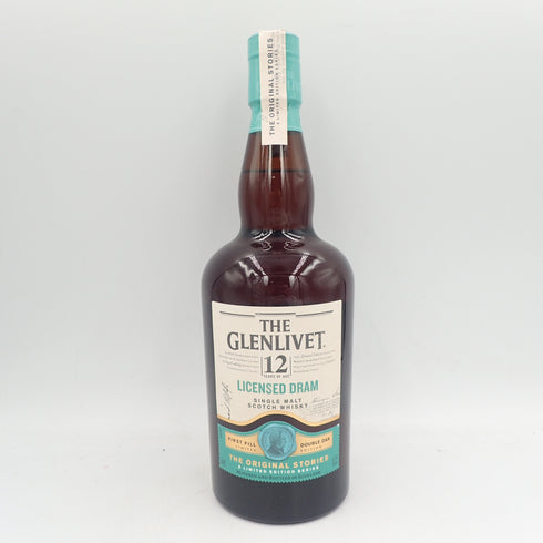 グレンリベット 12年 ライセンスド ドラム 700ml THE GLENLIVET LICENSED DRAM スコッチウイスキー【N1】