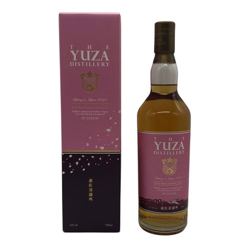 東京都限定◆スプリング イン ジャパン 2024 遊佐 2018 ピンクボトル 700ml 55% YUZA 【T1】