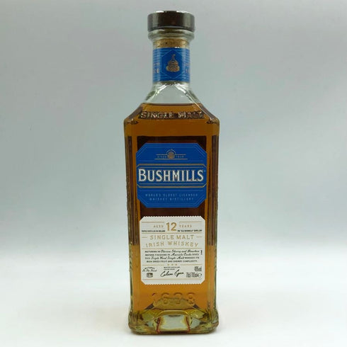 ブッシュミルズ 12年 シングルモルト 700ml 40% BUSHMILLS アイリッシュウイスキー【S】