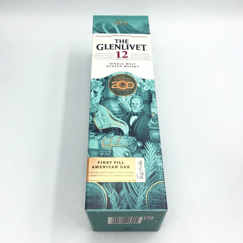 ザ グレンリベット 12年 ファーストフィル アメリカンオーク 700ml 43% THE GLENLIVET FIREST FILL AMERICAN OAK スコッチウイスキー【C2】