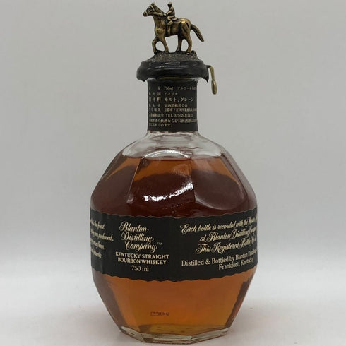 ブラントン シングルバレル ブラックラベル 2008 750ml 40% Blanton Black バーボン【W4】