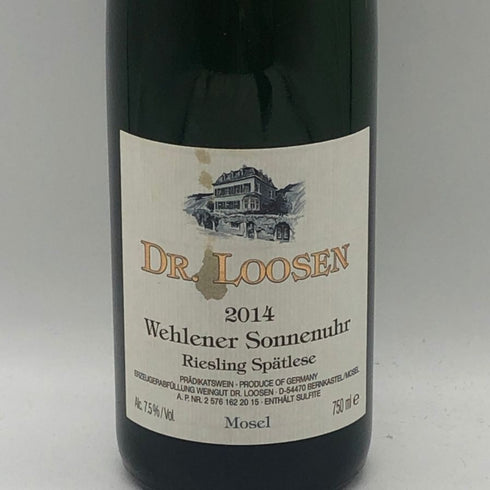 ドクター ローゼン ヴェーレナー ゾンネンウーア リースリング シュペートレーゼ 750ml 7.5 Dr.Loosen Wehlener Sonnenuhr Riesling AUSLESE 白ワイン【E0】