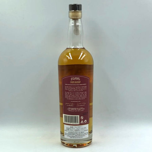 イーガンズ エンデヴァー シングルモルト アイリッシュ ウイスキー 700ml 46% EGANS ENDEAVOUR アイリッシュウイスキー【H3】