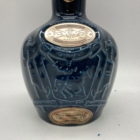 シーバス ブラザーズ ロイヤルサルート 21年 青陶器 700ml 40% Chivas Brothers ROYAL SALUTE 1446g【M1】