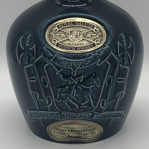 シーバス ブラザーズ ロイヤルサルート 21年 青陶器 700ml 40% CHIVAS BROTHERS ROYAL SALUTE スコッチウイスキー926g【K2】