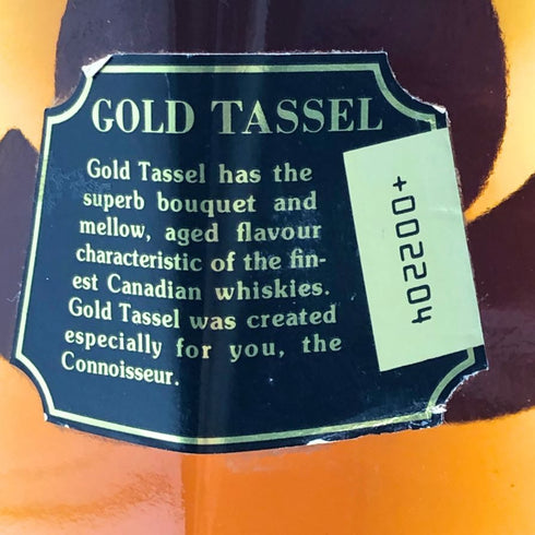 ゴールド タッセル 7年 マックギネス 710ml 40% 特級表記 GOLD TASSEL McGUINESS ウイスキー【G3】
