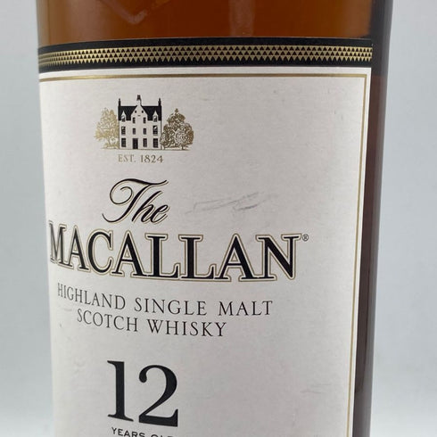 ザ マッカラン 12年 シェリーオークカスク 700ml 40% The MACALLAN 箱無 スコッチウイスキー【C2】