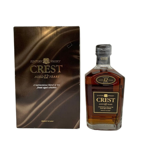 東京都限定◆サントリー クレスト 12年 旧ボトル 750ml 43% SUNTORY 【L1】