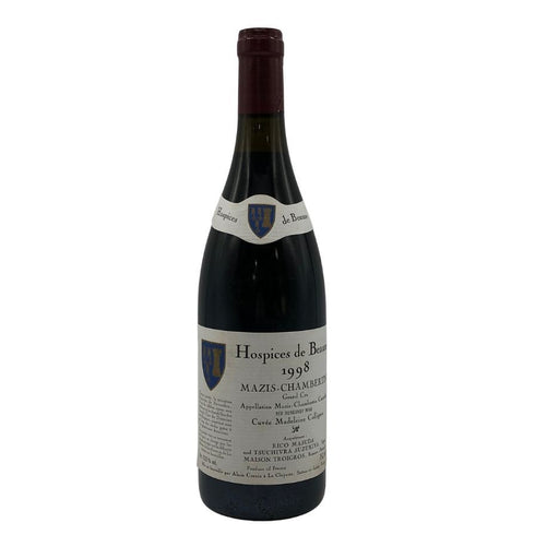 オスピス ド ボーヌ マジ シャンベルタン グランクリュ キュヴェ マドレーヌ コリニョン 1998 750ml 13.5% Hospices de Beaune Mazis Chambertin Grand Cru Cuvee Madeleine Collignon ブルゴーニュワイン【S0】