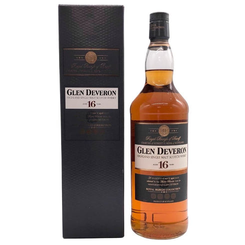 グレン デュヴェロン 16年 ハイランド シングルモルト 1000ml 40% GLEN DEVERON スコッチウイスキー【H2】