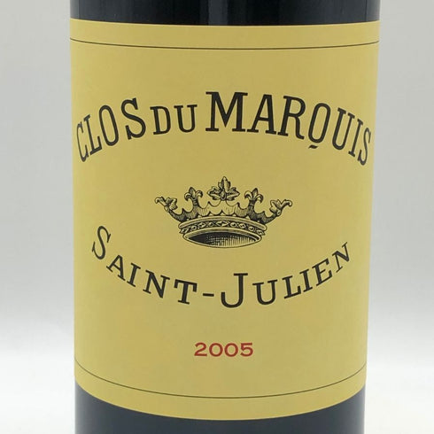 クロ デュ マルキ サンジュリアン 2005 750ml CLOS DU MARQUES Saint Julien ボルドーワイン【L0】