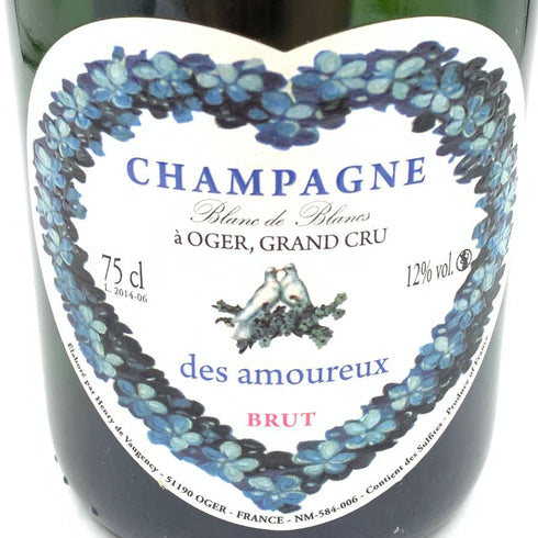 アンリ ド ヴォージャンシー キュヴェ デ ザムルー ブランドブラン グランクリュ 750ml 12% Henry de Vaugency Cuvee des Amoureux Blanc de Blancs Grand Cru 【Y】
