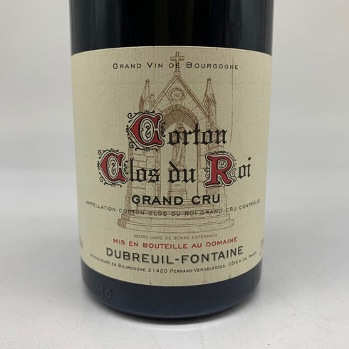 デュブルイユ フォンテーヌ コルトン クロ デュ ロワ グランクリュ 2020 750ml 14.5% Dubreuil Fontaine Corton Clos du Roi Grand Cru ブルゴーニュワイン【F3】