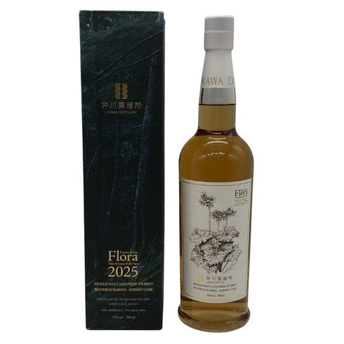 東京都限定◆井川蒸溜所 デッサンシリーズ フローラ オオサクラソウ 2025 55% 700ml IKAWA DISTILLERY 【X1】