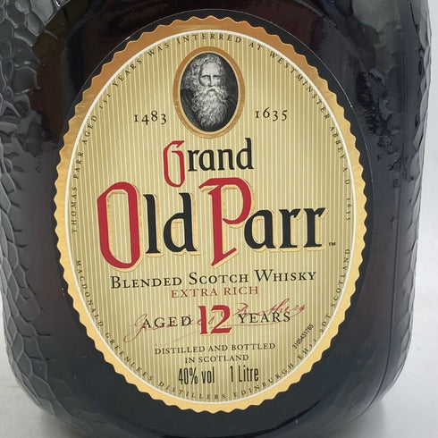 グランド オールドパー 12年 エクストラリッチ 1000ml 40% Grand Old Parr EXTRA RICH スコッチウイスキー【L】