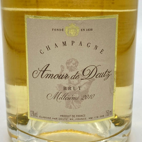 アムール ド ドゥーツ ブリュット 2010 750ml 12% AMOUR DE DEUTZ BRUT シャンパン【T】