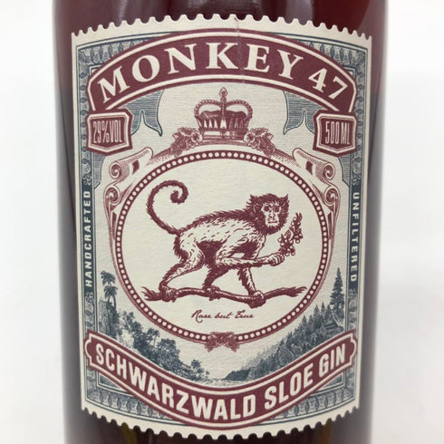 モンキー 47 シュヴァルツヴァルト スロー ジン 500ml 29% MONKEY Schwarzwald ジン【I】