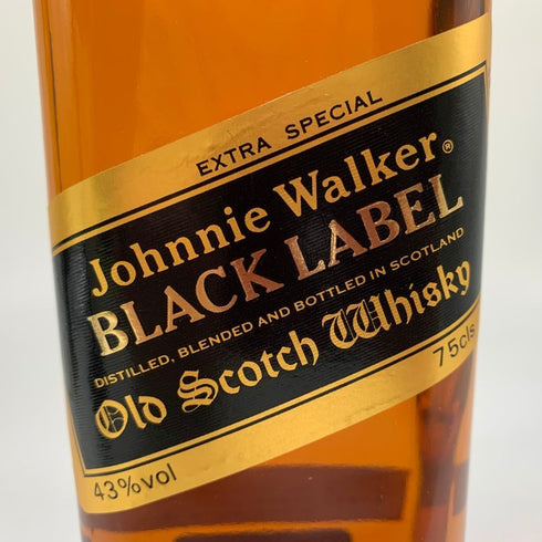 ジョニーウォーカー ブラックラベル 12年 エクストラ スペシャル 黒金キャップ 750ml 43% Johnnie Walker BLACK LABEL EXTRA SPECIAL スコッチウイスキー【J4】