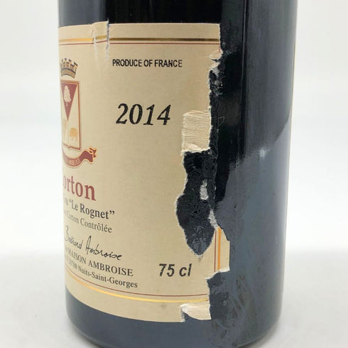 ベルトラン アンブロワーズ コルトン グラン クリュ ル ロニェ 2014 750ml 13.5% Bertrand Ambroise Corton Le Rognet Grand Cru Le Rognet ブルゴーニュワイン【E1】