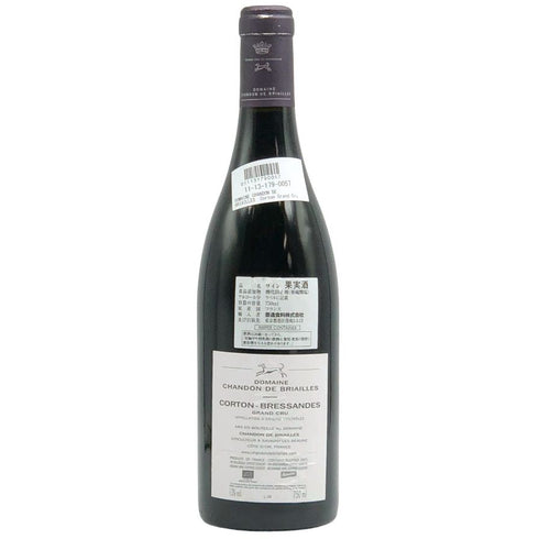 コルトン ブレッサンド グラン クリュ シャンドン ド ブリアイユ 2013 750ml 13% Corton Bressandes Grand Cru フランスワイン【C3】