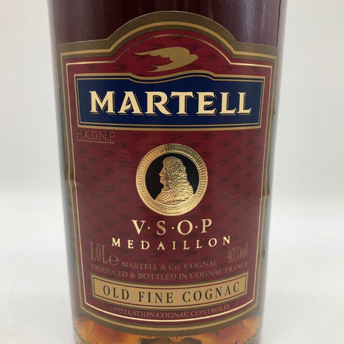 マーテル メダイヨン VSOP クリアボトル 1000ml 40% MARTELL MEDAILLON コニャック【I1】