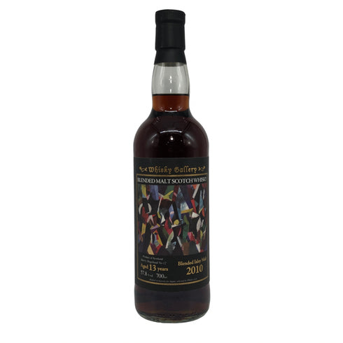 ウィスキーギャラリー ブレンデッドアイラモルト 2010 13年 700ml 57.8% WHISKY GALLERY スコッチウイスキー【Q0】